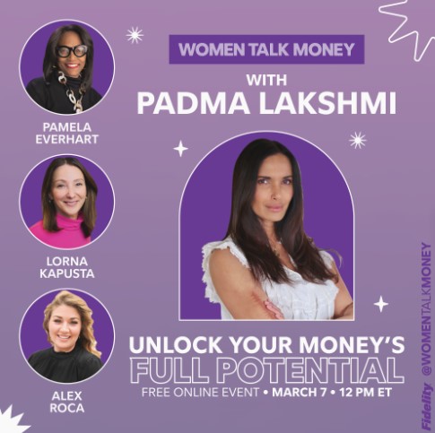Women talk money with Padma Lakshmi
