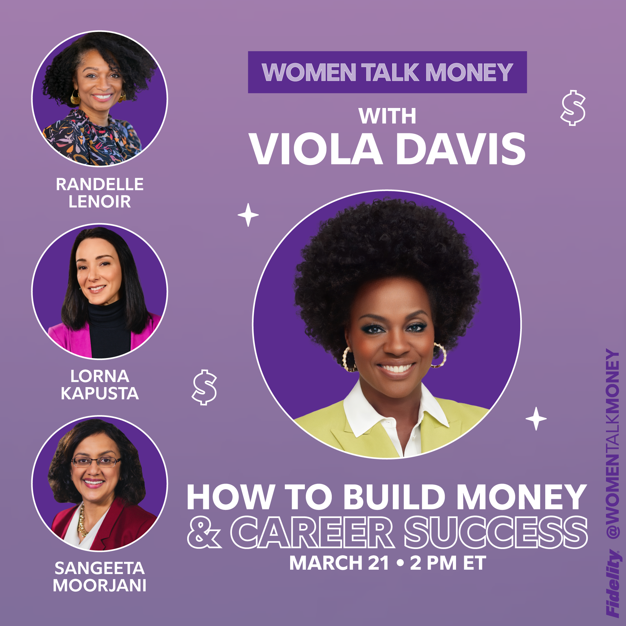 Women talk money with Viola Davis